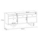 Ver imagem 4 de Buffet Soft e Cristaleira Ópera Off White Cinamomo – Hb Móveis