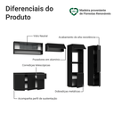 Ver imagem 7 de Armário de Cozinha Completa 300 cm Suspenso Preto Nice Madesa 07