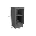 Ver imagem 2 de Balcão de Cozinha Vibra T622 C/ 1 Porta S/ Tampo 40cm Canela Lacca - Kappesberg