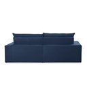Ver mais imagens de Sofá Retrátil e Reclinável 2 Lugares 1,70m com Molas Emília Suede Azul Madelina Decor