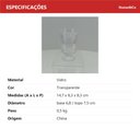 Ver imagem 4 de Vaso Decorativo de Vidro Transparente 15x9x9cm Enfeite Sala Mesa Estante Flores