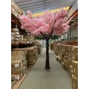 Ver imagem 1 de Cerejeira Permanente Rosa Árvore Tamanho Real com 3m, Árvore Decorativa para Eventos.
