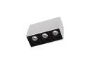 Ver imagem 1 de Luminária de Teto Spot Branco e Preto Led Taschibra Luz Pontual Arch Sobrepor 6w 24° 2700k - Branco/