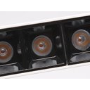 Ver imagem 4 de Luminária de Teto Spot Branco e Preto Led Taschibra Luz Pontual Arch Sobrepor 6w 24° 2700k - Branco/