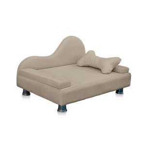 Caminha Divã Pet Cães e Gatos Grande Porte Suede