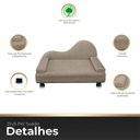 Ver imagem 3 de Caminha Divã Pet Cães e Gatos Grande Porte Suede