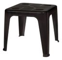 Ver imagem 1 de Mesa Quadrada Plástica de Apoio Multiuso C/ Porta Copos Mor