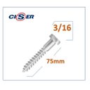 Ver imagem 2 de Parafuso Sextavado Rosca Soberba 3/16 X 75 - 200 Peças