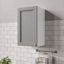 Ver imagem 1 de Armário Aéreo Planejado 1 Porta 40cm Arizona CabeCasa MadeiraOriginals Branco/Cinza