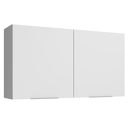Ver imagem 1 de Armário Aéreo para Quarto 120 Cm 2 Portas Branco Neo Madesa