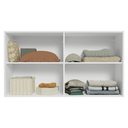 Ver imagem 5 de Armário Aéreo para Quarto 120 Cm 2 Portas Branco Neo Madesa