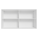Ver mais imagens de Armário Aéreo para Quarto 120 Cm 2 Portas Branco Neo Madesa
