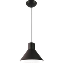 Ver imagem 1 de Pendente Decor Luminária Véria Alumínio Preto/branco