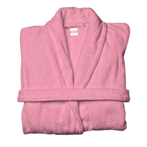 Roupão de Banho Havai Felpudo Curto Adulto M Rosa
