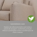 Ver mais imagens de Sofá Cama para Sala de Estar Living 4 Lugares Maricá
