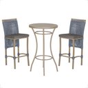 Ver imagem 1 de Mesa Bistro e 2 Banquetas Roma Fendi Corda Náutica 11 Trama Original