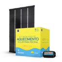 Ver imagem 1 de Kit Aquecimento Solar para Piscinas até 18m² ou 25 mil litros TekSol com Controlador Temperatura Biv