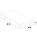Ver imagem 6 de Suporte Para Cpu Com Rodízios Cyber L03 Cinza - Lyam Lyam Decor