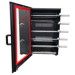 Assador a Gás 5 Espetos Rotativos Spolu Spl-600 SpoGrill - 4