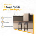 Ver imagem 3 de Kit 2 Banquetas Alta para Cozinha Junco Degradê Bancada Bistrô Balcão Ilhas Área Gourmet Piscina