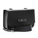 Ver imagem 3 de Bolsa Clutch Casual Lisa Feminino com Fecho em Metal e Alça Corrente