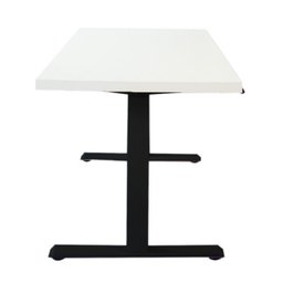 Mesa com Regulagem 1,50x70 Preto com Tampo Branco - 2