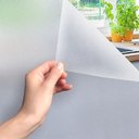 Ver imagem 5 de Adesivo Jateado Vidro Película Jateada Box Banheiro Janela 2m Porta Fosco Cristal Autocolante Vinil