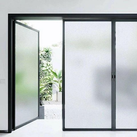 Adesivo Jateado Vidro Película Jateada Box Banheiro Janela 2m Porta Fosco Cristal Autocolante Vinil