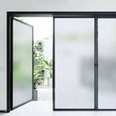 Ver imagem 1 de Adesivo Jateado Vidro Película Jateada Box Banheiro Janela 2m Porta Fosco Cristal Autocolante Vinil