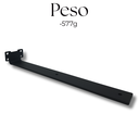 Ver imagem 7 de Kit 2 Suportes Invisíveis de Prateleira 35cm Fixação de Parede Aço Design Minimalista