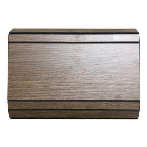 Kit 4un Suporte Esteira Reto Flexível para Braço Sofá Tabaco