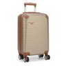 Mala Avulsa para Viagem Polo King - Rodinhas 360º - Material em ABS - Cor Champanhe 10226 - 2
