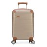 Mala Avulsa para Viagem Polo King - Rodinhas 360º - Material em ABS - Cor Champanhe 10226 - 1
