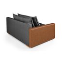 Ver imagem 6 de Sofá Cama Retrátil Panamá Casal Chenile Luxo Chumbo