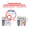 Kit Montagem Osmose Reversa 50gpd 190lts Diários + Bomba FDMA Filtros N/A - 4
