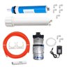 Kit Montagem Osmose Reversa 50gpd 190lts Diários + Bomba FDMA Filtros N/A - 1