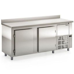 Balcão de Encosto com 2 Portas sem Pia Gbfe200 Gelopar Balcão 556 Litros Inox 220v - 2