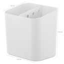 Ver imagem 5 de Kit 3 Utensílios Escorredor de Louça Talher Porta Detergente Branco