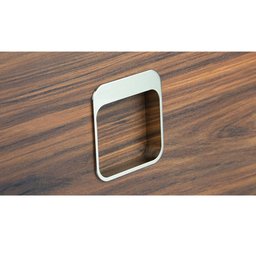 Puxador de Embutir Valhalla Preto Zen Design Zp5807.24 - 2