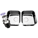 Ver imagem 1 de Cuba Dupla 304 71x40x14x05 Pl/3,5/cv/invert/eco