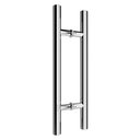 Ver imagem 2 de Puxador Duplo Df 907-32 - Polido - 30 Cm