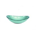 Ver imagem 2 de Cuba de Vidro Oval 47cm Verde