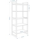 Ver imagem 3 de Estante Linha Colore Cor Menta Pés em Madeira Pinus