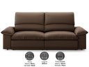 Ver imagem 3 de Sofá Plaza 2,00m Retrátil e Reclinável Velosuede - Netsofas
