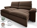 Ver imagem 5 de Sofá Plaza 2,00m Retrátil e Reclinável Velosuede - Netsofas