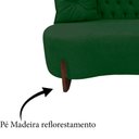 Ver imagem 6 de Sofá 2 Lugares Orgânico Curvo Tókio 150cm Suede Verde