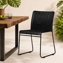 Ver imagem 2 de Kit 6 Cadeiras Tubular Fronteira Preto