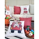 Ver imagem 2 de Kit Com 4 Capas Para Almofadas Páscoa Carro De Chocolate