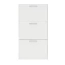 Ver imagem 1 de Sapateira Nick 65cm 3 Portas Basculantes 18 Pares Branca