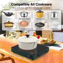 Ver imagem 4 de Vbgk Cooktop Elétrico 1800w com 9 Níveis de Potência e Timer (verde)